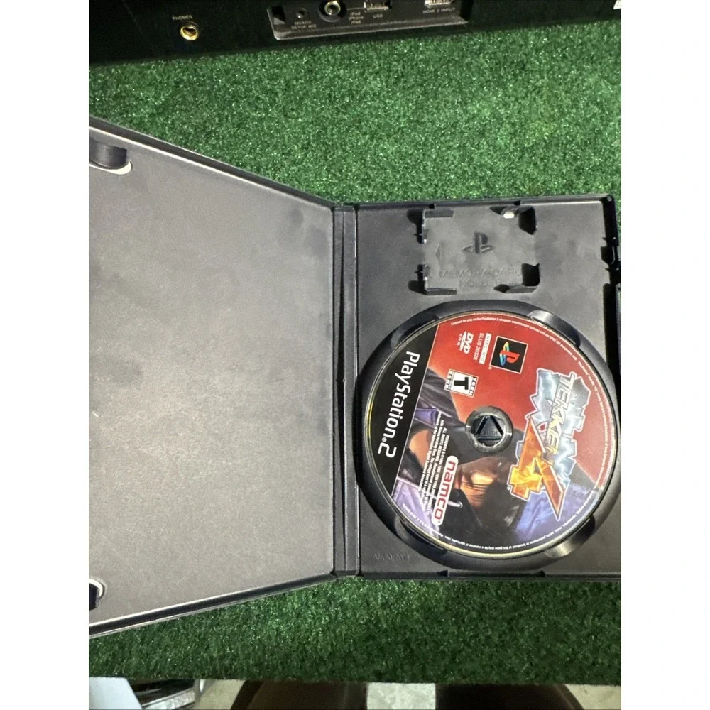 Namco Tekken 4 PS2 Manual NTSC Fighting Martial Arts 2002 Tekken Series